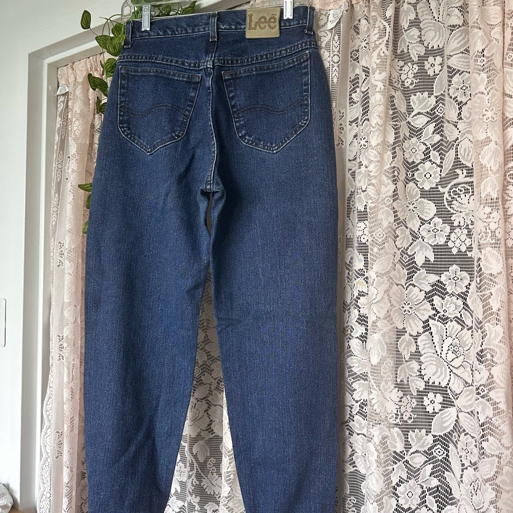 Lee Women's Dark Blue Straight Leg Jeans